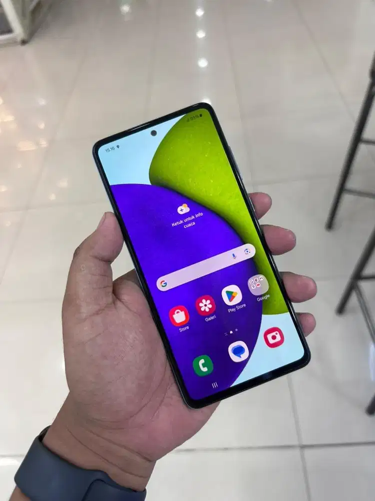 Samsung A52 8/128 fulset mines ada noda titik 1 ga ngefek