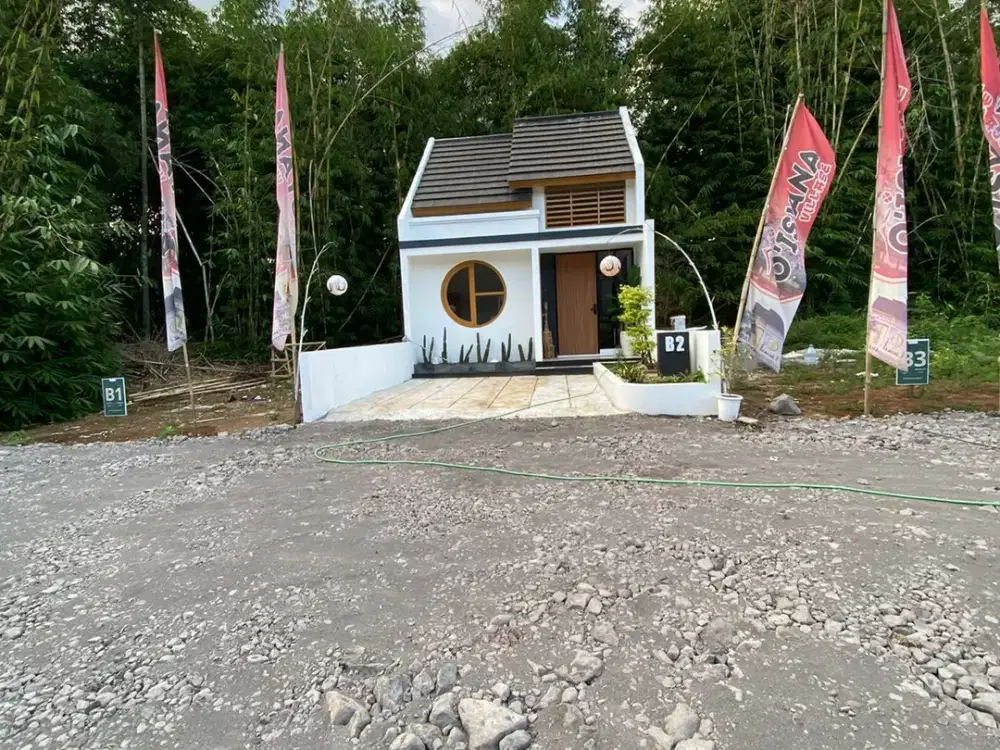 Rumah Jepang Dekat Exit Tol Sentolo Unik Jogja Barat