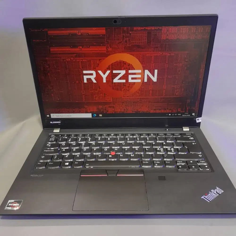 Lenovo Thinkpad T14 AMD Ryzen 5 5650U RAM 16GB SSD 256GB 14 INCH FHD