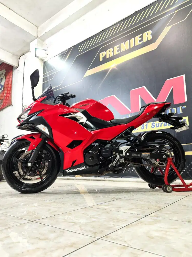 Kawasaki New Ninja 250 FI REG 2021 Merah gas riding