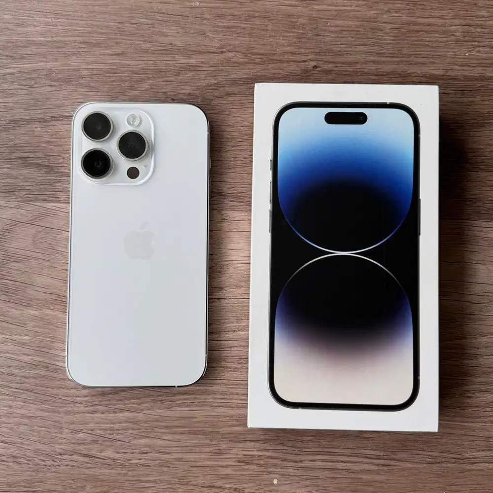 iPhone 14 Pro 1TB Silver Ex Garansi Resmi iBox