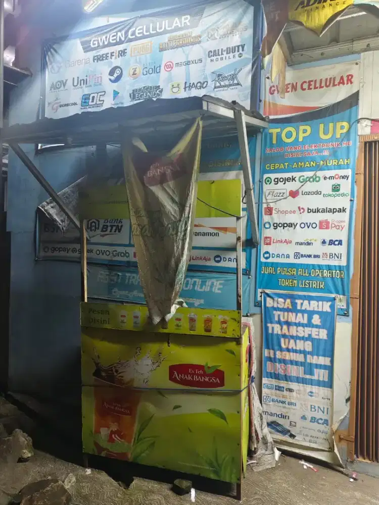 GEROBAK/MEJA ES TEH/MINUMAN KEKINIAN