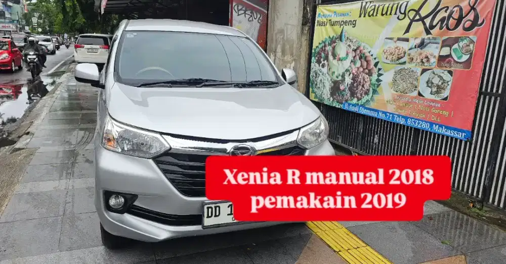 Xenia R manual dan matic juga ada