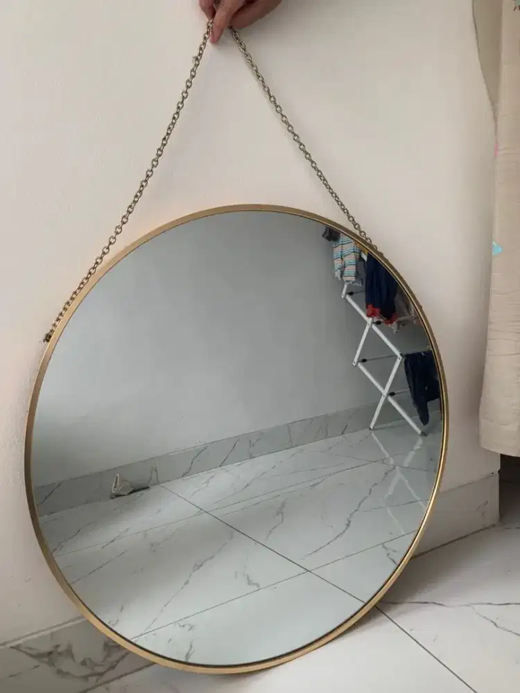 Cermin Dinding Bulat 60 cm Informa