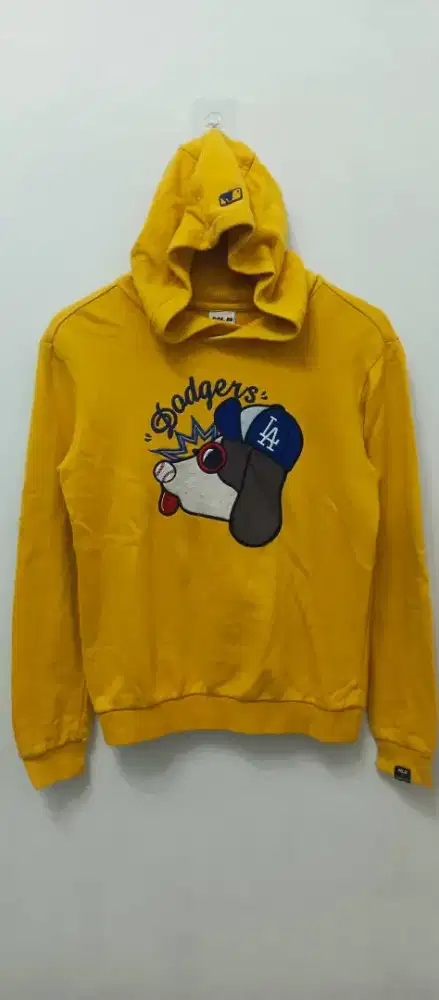 HOODIE MLB DODGERS YELLOW