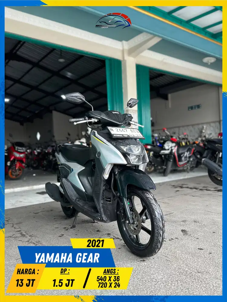YAMAHA GEAR 2021 MANTAP GASS MASZEHH HIKMAH MOTOR KEPUH