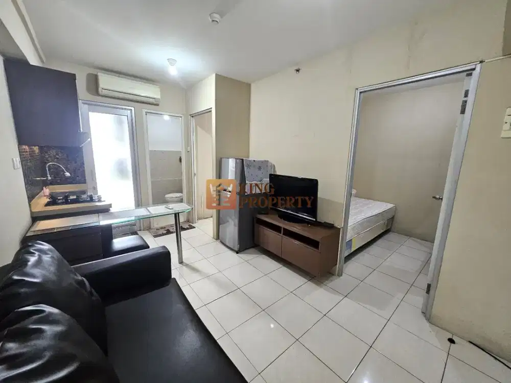 Praktis & Siap Huni! Disewa 2Br 35M² Full Furnished Minimalis Lantai Rendah Apartemen Green Bay Pluit Greenbay