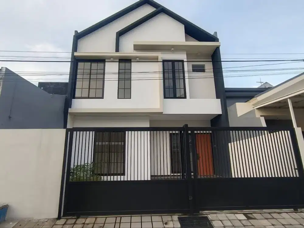 MULYOSARI 2 LANTAI  BARU GRESS Row jalan 2 mbl