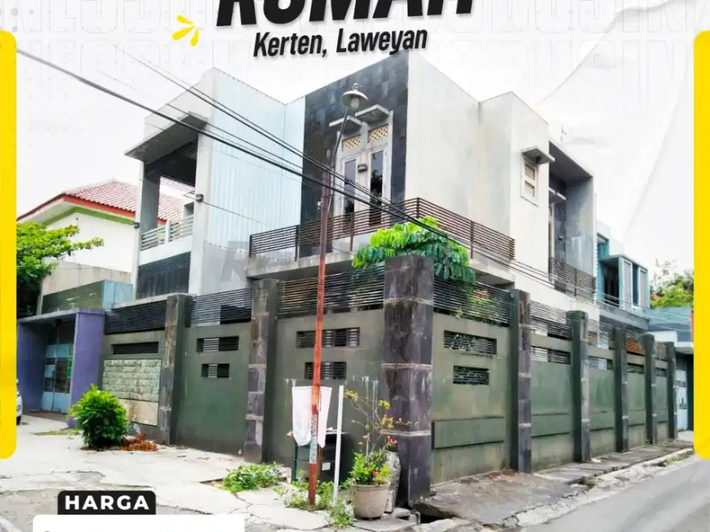 Di Jual Rumah Di Kerten, Laweyan