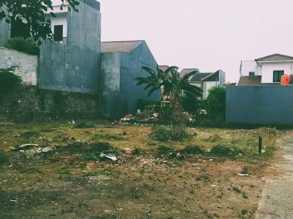 6 Menit UNIV Budi Luhur,Kavling Strategis Cocok Untuk Bangun Rumah