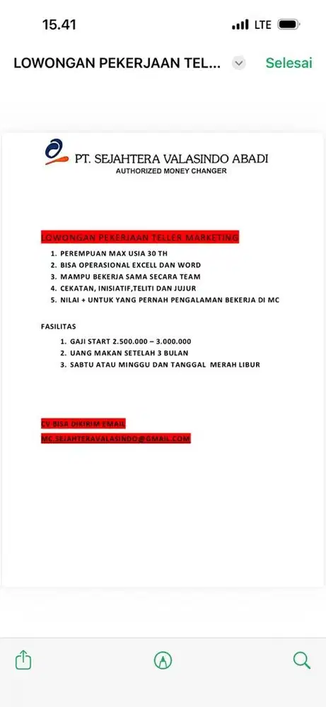 Marketing Money  Changer