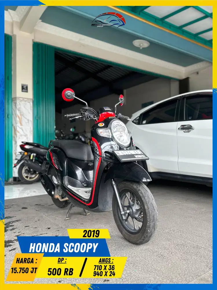 HONDA SCOOPY 2019 MESIN GAS POLL MASZEHH HIKMAH MOTOR KEPUH