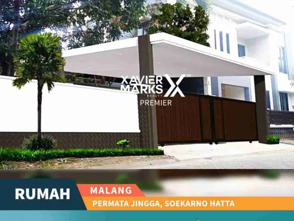 DISEWAKAN RUMAH MODERN FULL FURNISH DI PERMATA JINGGA, SUHAT MALANG