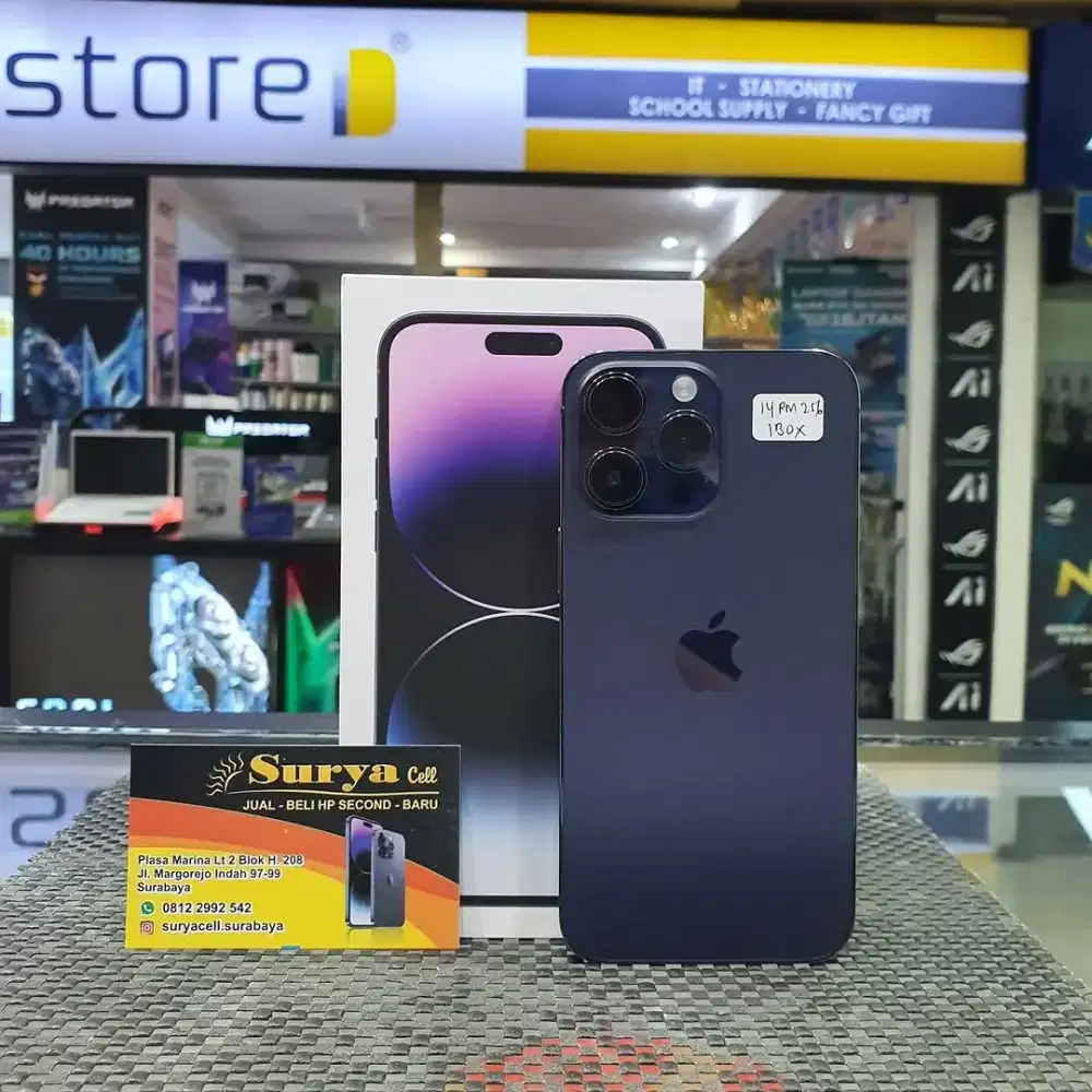 Iphine 14 Promax 256 GB Resmi Ibox Murah