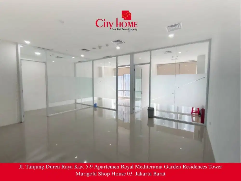 Disewakan Soho Capital Office Tanjung Duren Luas 110,89 m²