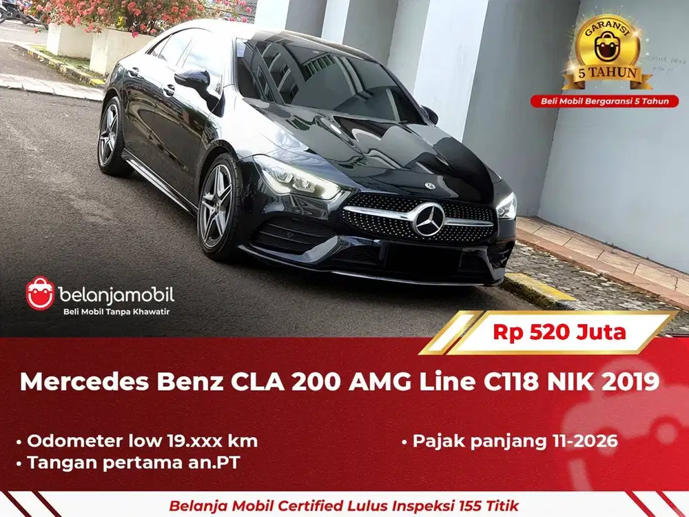 [ KM LOW ] Mercedes Benz Mercy CLA200 CLA 200 AMG C118 2019/2020