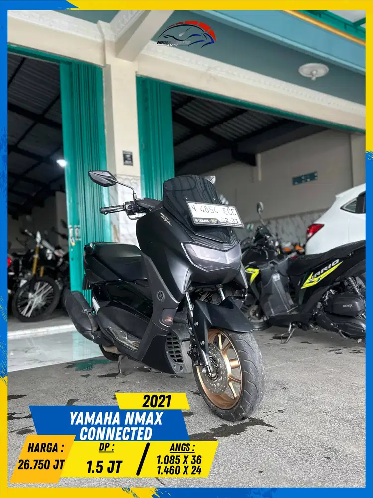 YAMAHA NMAX CONNECTED 2021 LIKE NEW MASZEHH HIKMAH MOTOR KEPUH