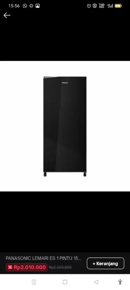 Kulkas Panasonic 1 Pintu Baru