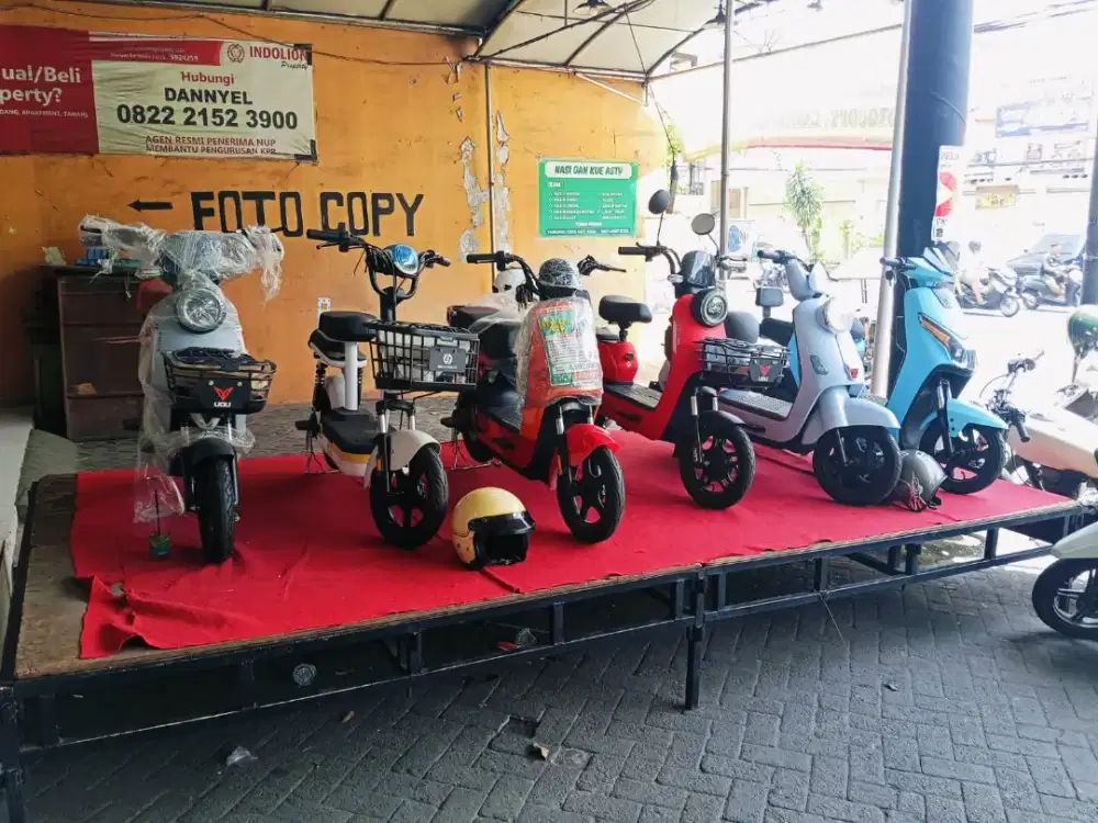 Sepeda Listrik Selis Exotik Baru