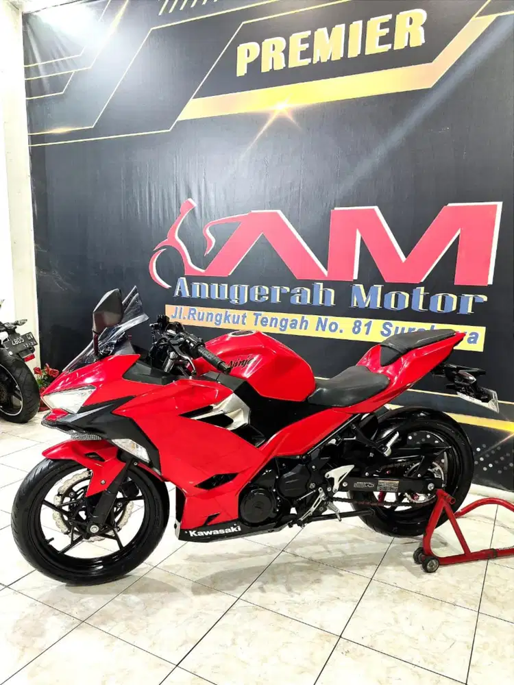 Kawasaki New Ninja 250 FI REG 2021 Merah mulus