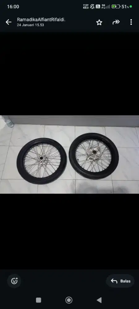 Velg Rossi buat crf