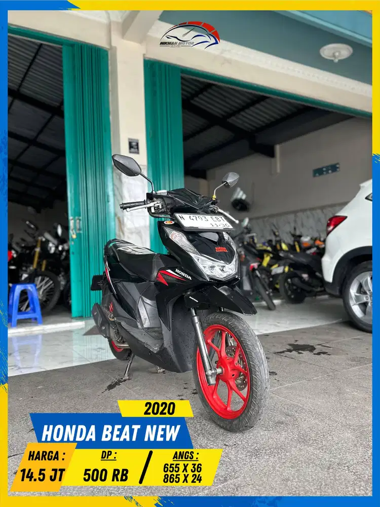 HONDA BEAT NEW 2020 MESIN DIJAMIN AMAN HIKMAH MOTOR KEPUH