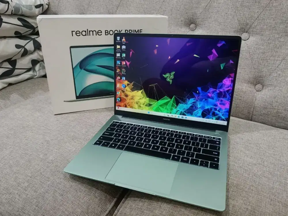 Laptop Realme Book Core i5 Gen 11 RAM 8GB SSD 512GB Slim