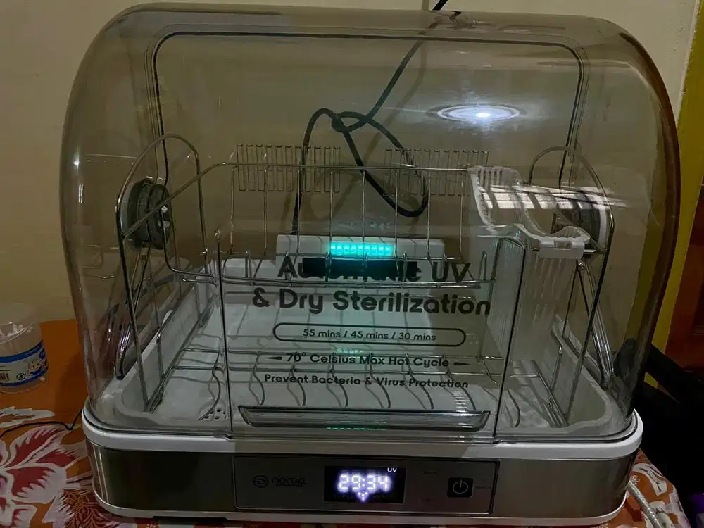 NORGE 4 in 1 Table-Top UV Dish Dryer 28L 280W / Sterilizer