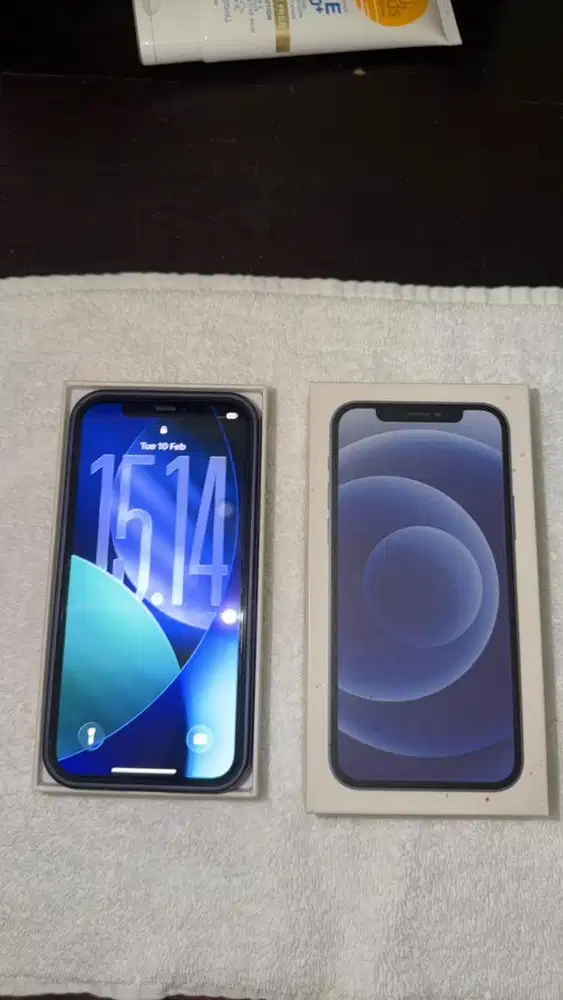 Iphone 12 Black 128GB Imei Resmi