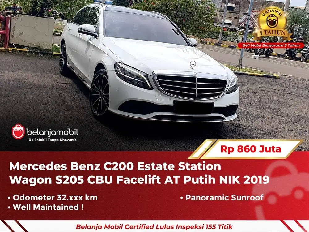 [ KM LOW ] Mercedes Benz Mercy C200 C 200 Estate Wagon 2019/2020