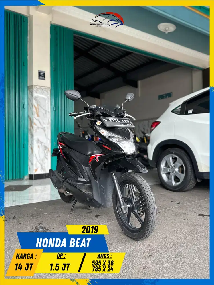 HONDA BEAT 2019 MANTAP GAS MASZEHH HIKMAH MOTOR KEPUH
