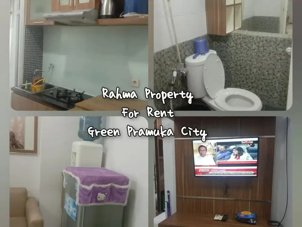 Sewa lantai Rendah Type 2Kamar & Studio Ready Bisa Bulanan & Tahunan Gratis IPL