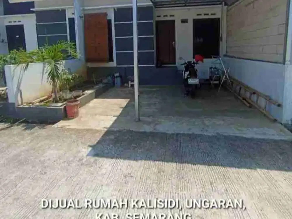 DIJUAL RUMAH KALISIDI UNGARAN, KAB. SEMARANG. VIEW SAWAH SEJUK DAN INDAH