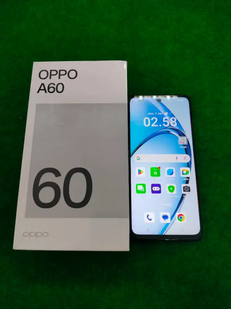oppo A60 ram 8/256gb lengkap mulus