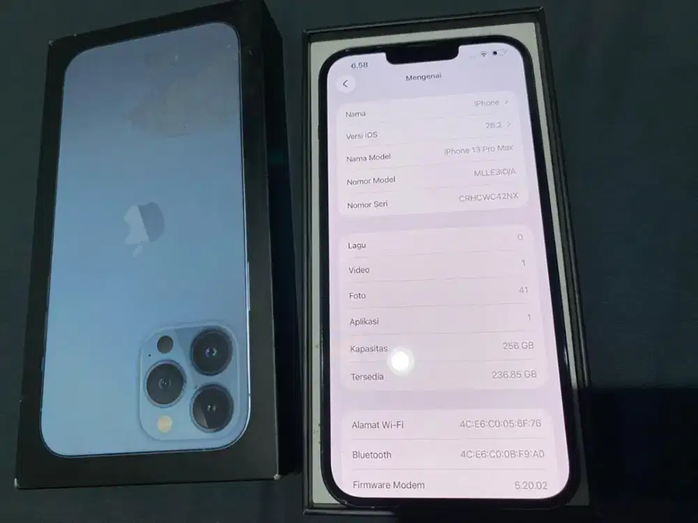 Jual Iphone 13 Pro Max 256 Ex Ibox
