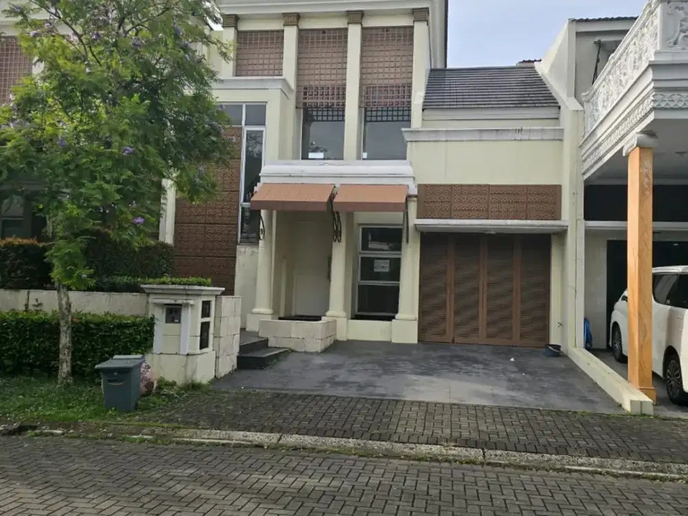 Disewakan Cepat Rumah Cluster Sheffield Greenwich Park Bsd City