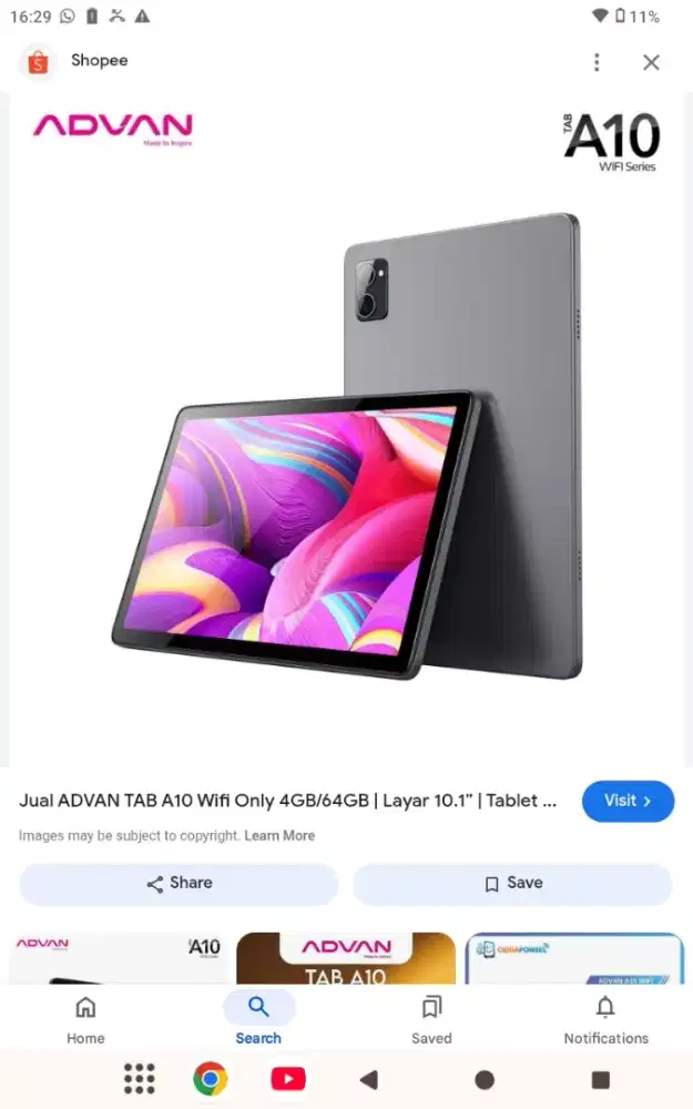 Advan tab 10 wifi only teemasuk pocket wifi