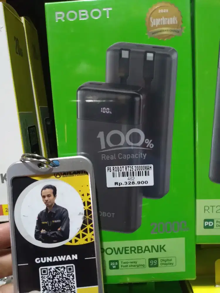 Power bank ROBOT RT24 ATLANTIS DAHSYAT