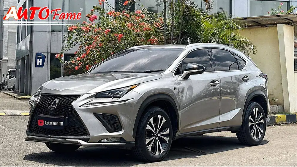Lexus NX300 Fsport F-Sport NIK 2018 2.0L Turbo Sonic Titanium On Black