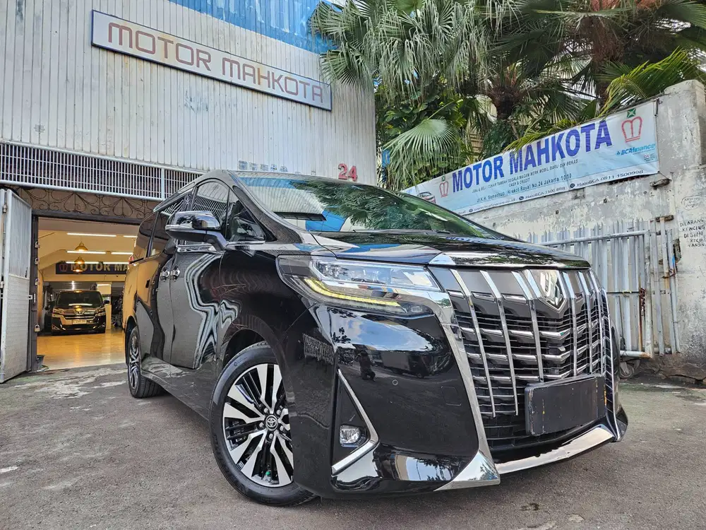 56 rb km Toyota Alphard 2.5 G atpm 2020 nik 2019 hitam black antik ori