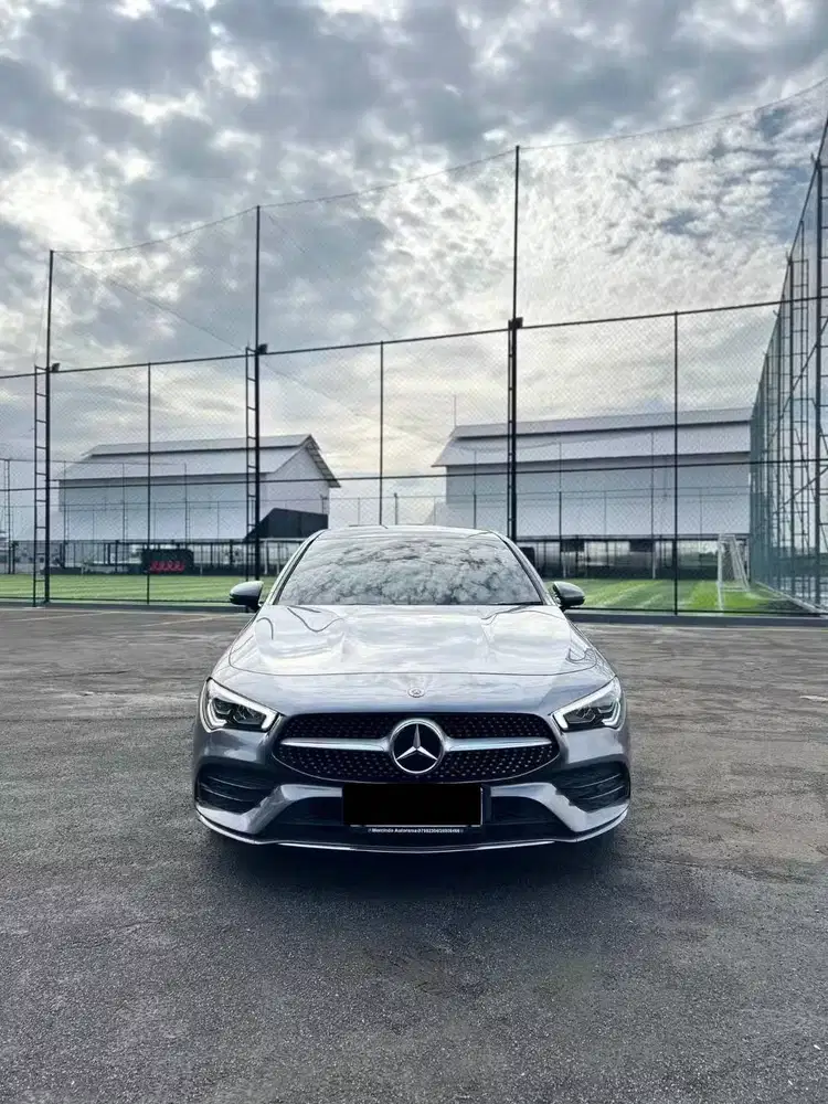 Mercedes Benz CLA200 AMG 2020 Grey on Black Abu-abu Abu Mercy CLA 200