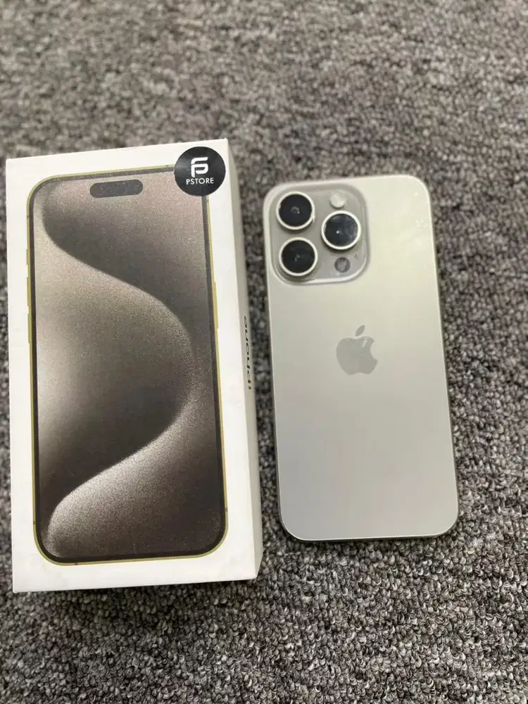 Iphone 15 pro 256gb mulus beacukai