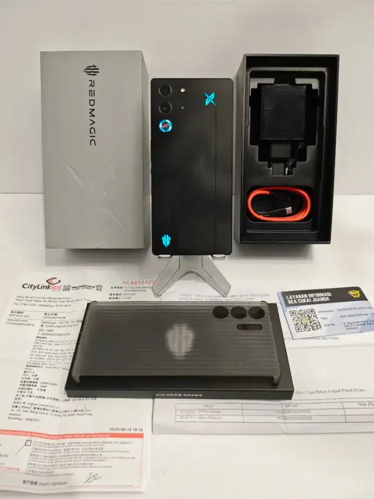 Nubia Red Magic 8S Pro 12/256 Gb Likenew99% Resmi 21 Ags 26 bisa TT/BT