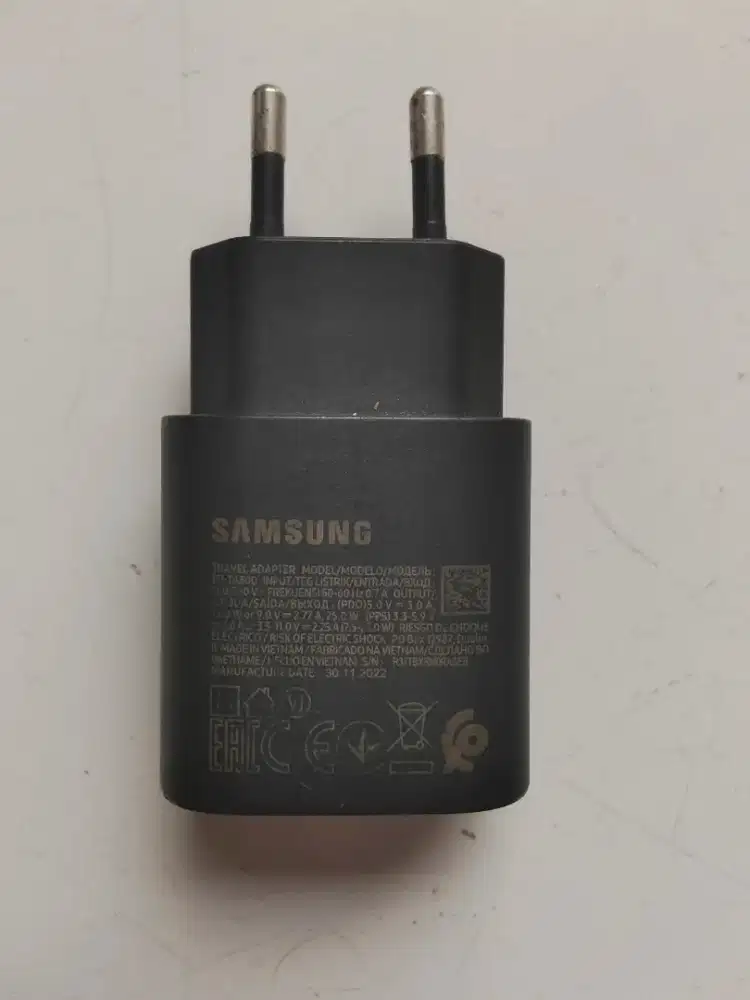 Kepala carger samsung 25watt