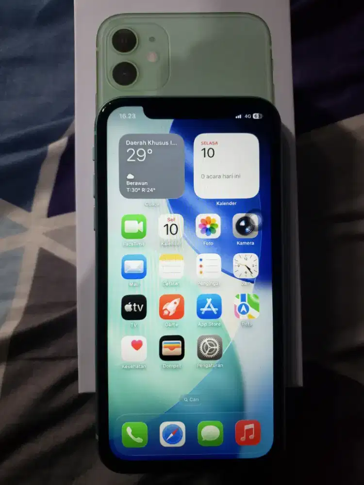 IPHONE 11 GREEN 64GB FULLSET