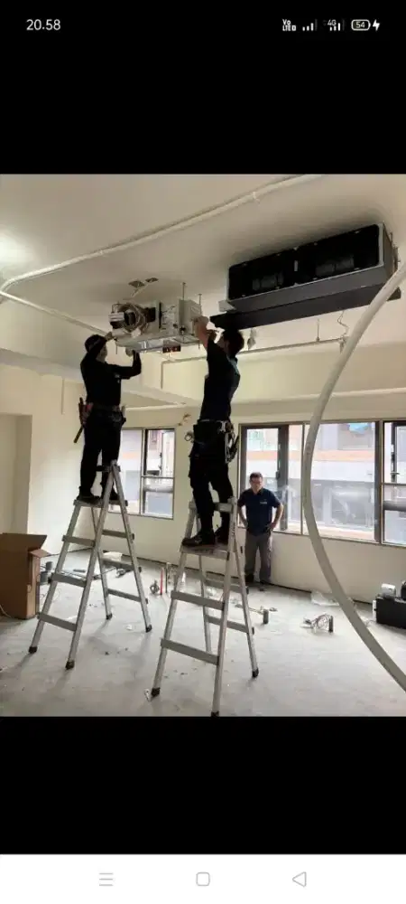 Jasa servis AC kulkas mesin cuci kompa air dll bergaransi