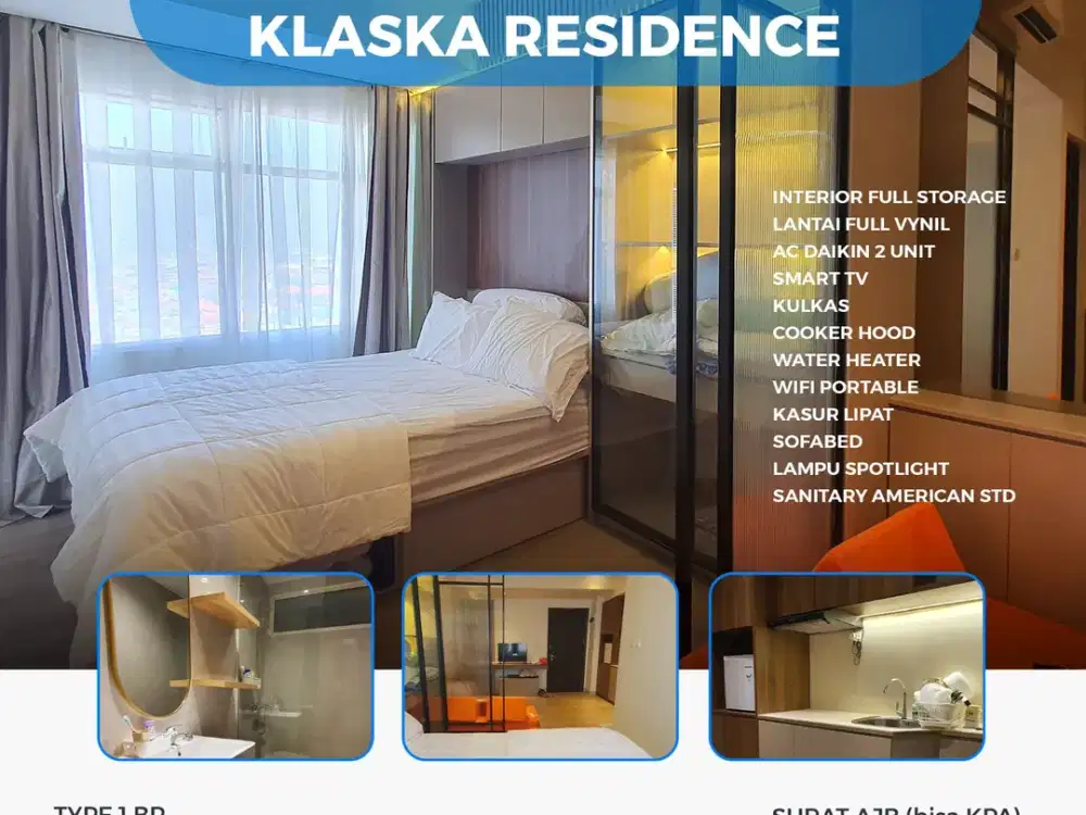 Apartemen mewah di Klaska Residence lokasi strategis