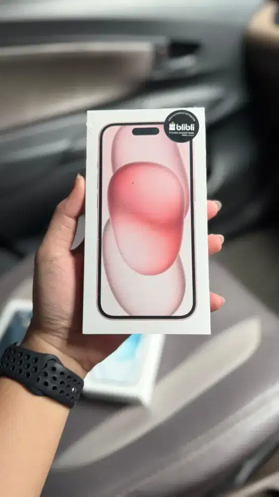 iPhone 15 pink 128gb baru