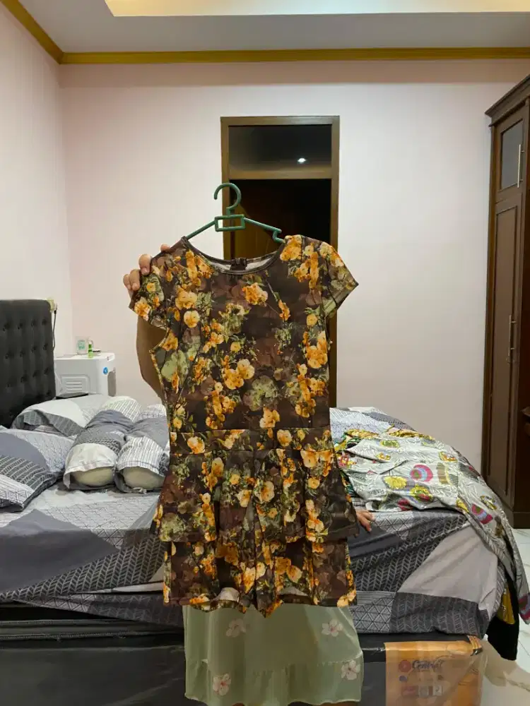 Mini drees gaun dres