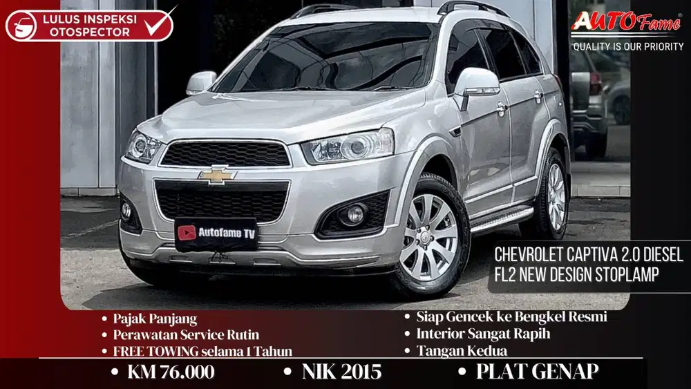 Chevrolet Captiva 2.0 Diesel AT NIK 2015